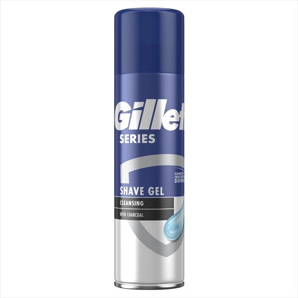 200ML GILLETTE GEL ZA BRIJANJE CLEANSING WITH CHARCOAL*