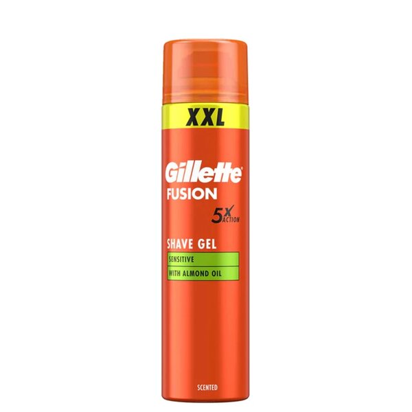 240ML GILLETTE GEL ZA BRIJANJE FUSION SENSITIVE OIL*