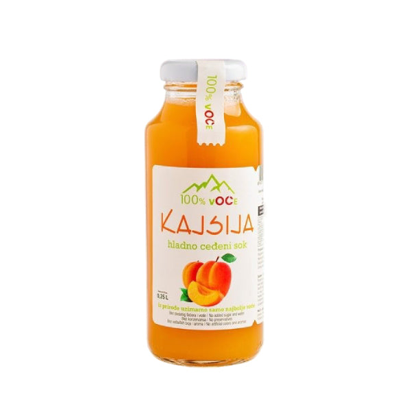 KAJSIJA 0,25L 100% HLADNO CEĐENI SOK
