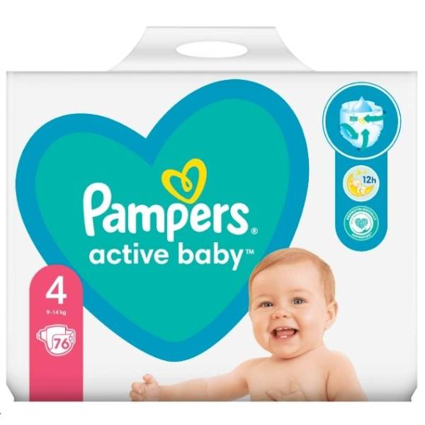 PAMPERS 4 GP 76 KOM 