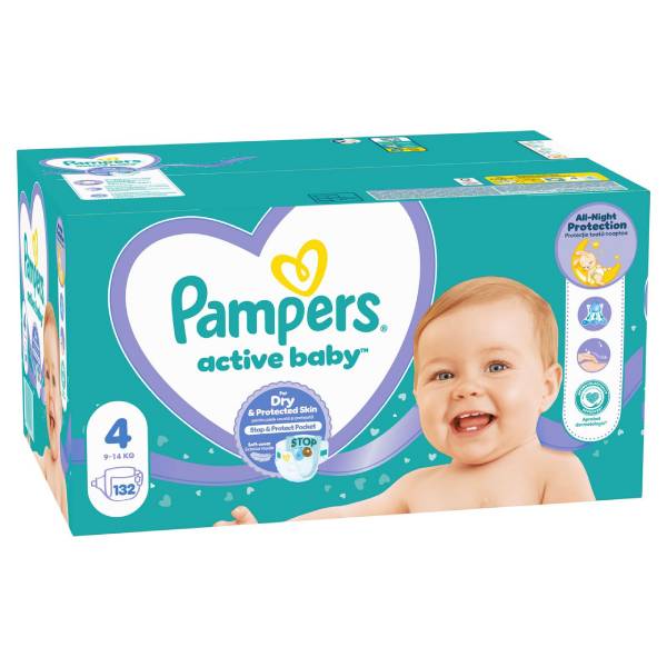 PAMPERS MB 4 MAXI ACTIVE 132/1 