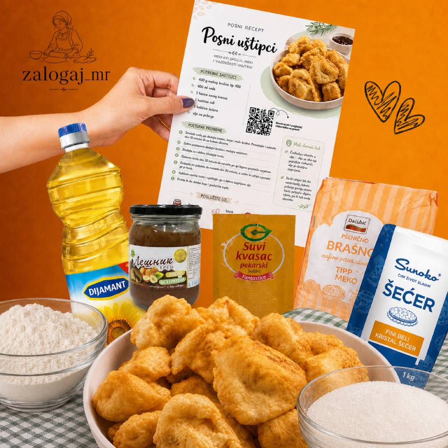 POSNI UŠTIPCI SA LEŠNIK KREMOM PAKET BY ZALOGAJ MR