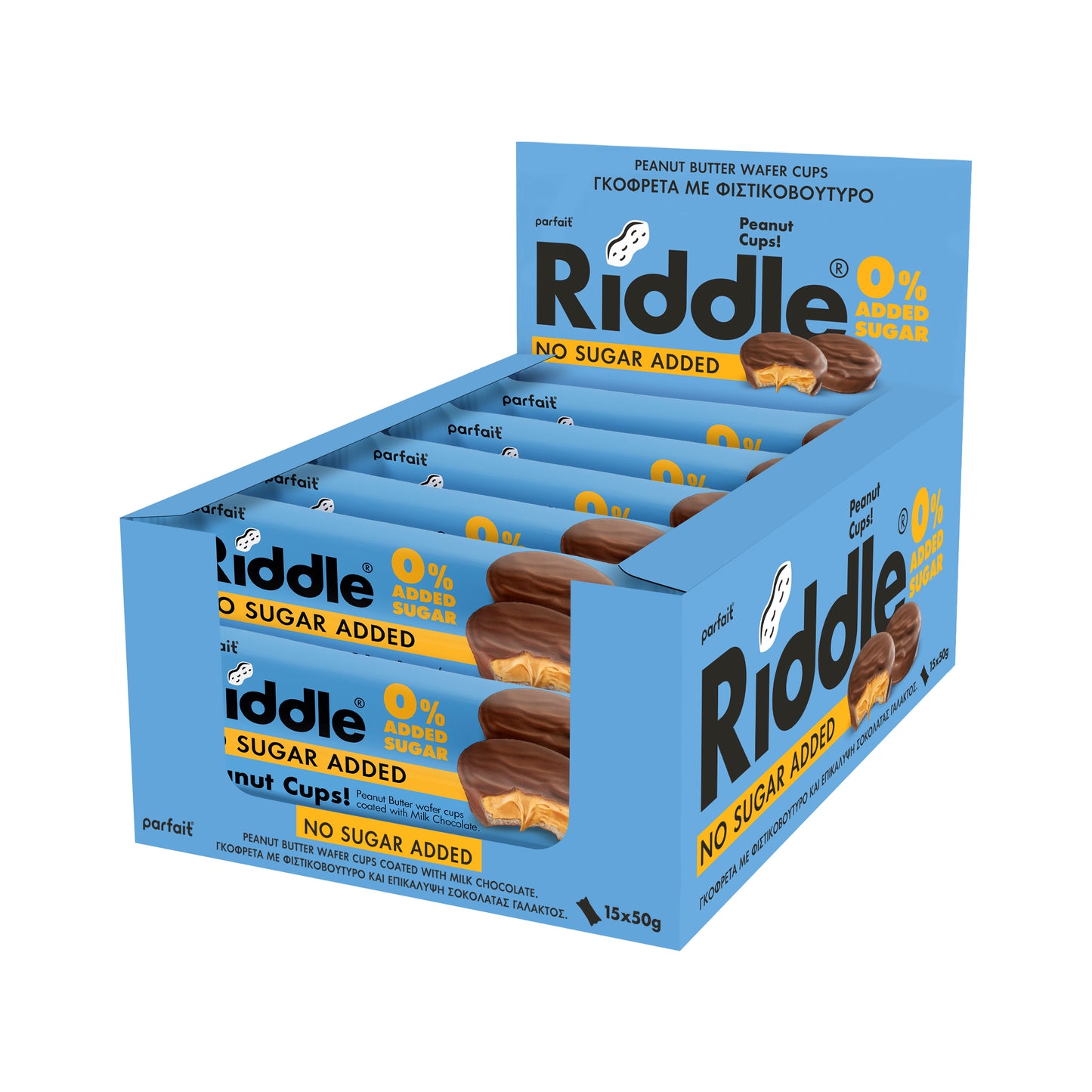 RIDDLE CUP BAR BEZ SEĆERA PAKET (15 Komada)