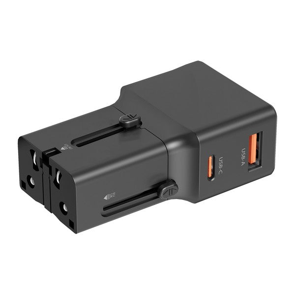 AURA INTER CHARGER 25W UNIVERZALNI PUTNI PUNJAČ