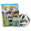 MALI FUDBALER PAKET - ORIGIAL ADIDAS LOPTA I ALBUM FOOTBALL FAN SA 25 KESICA