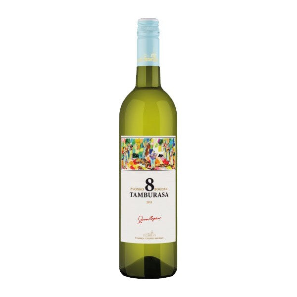 0.75L ZVONKO BOGDAN 8 TAMBURAŠA BELO VINO*